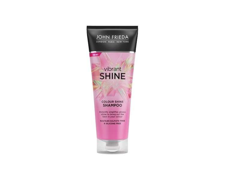 John Frieda Vibrant Shine Colour Shine Shampoo 250ml