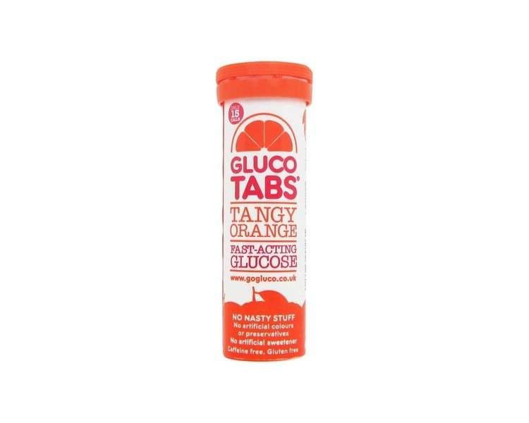 Glucotab Orange Glucose Energy Tablets 40g