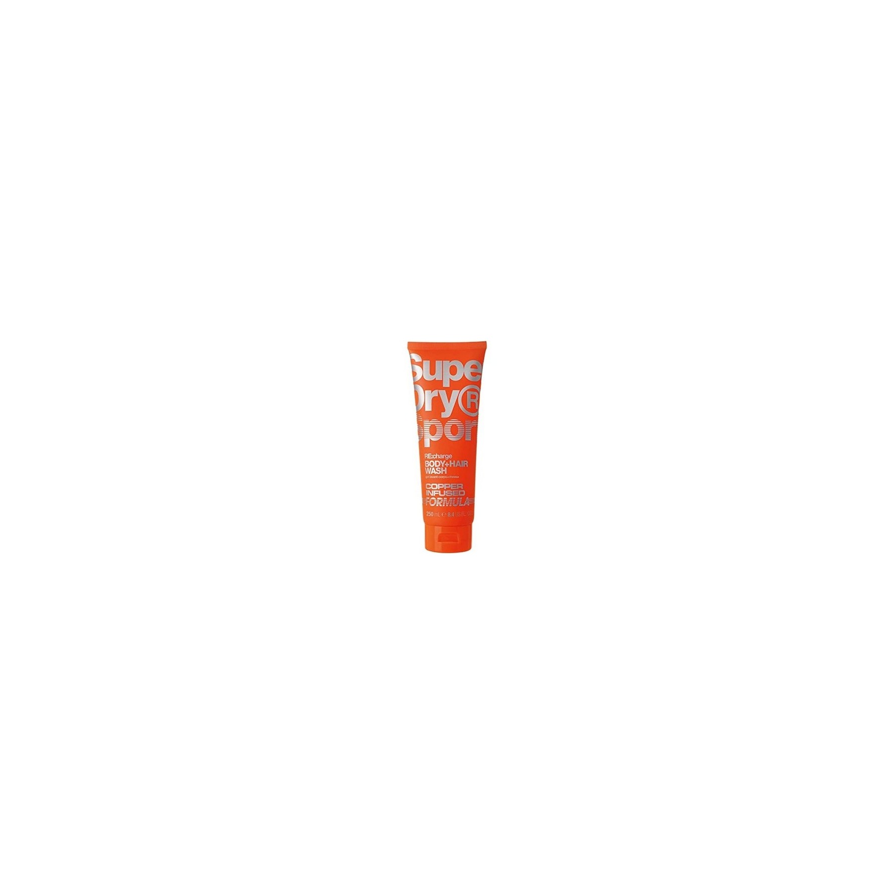 Superdry RE:charge Men's Body + Hair Wash Tube 250ml
