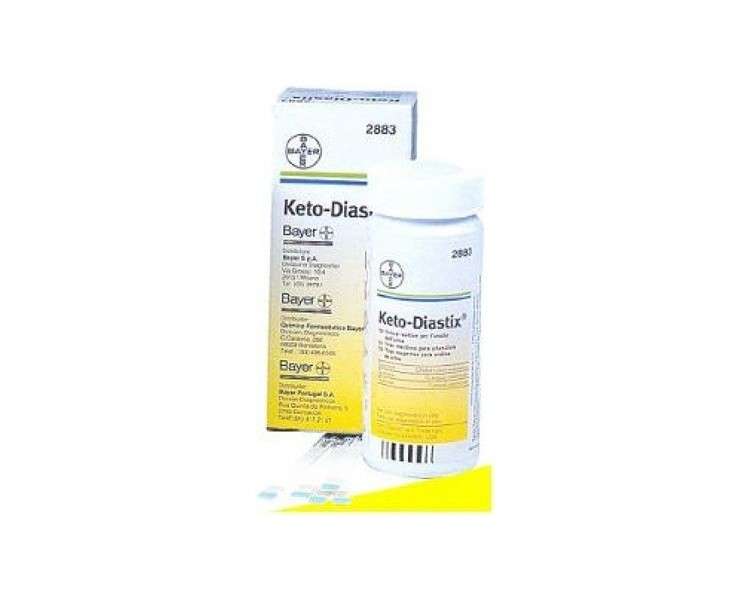 Keto Diastix Reagent Test Strip 50 Pieces