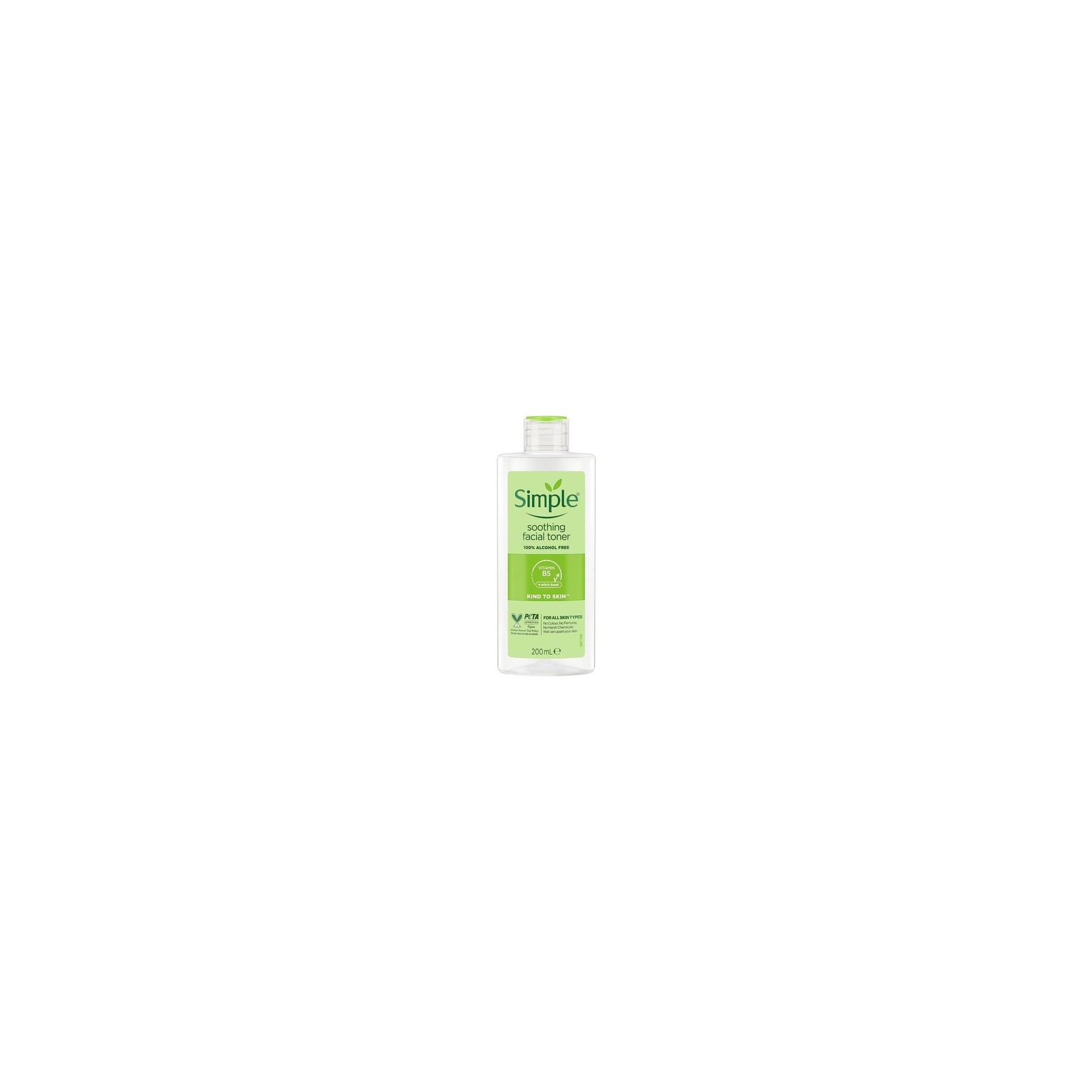 Simple Kind to Skin Soothing Facial Toner Alcohol-Free 200ml