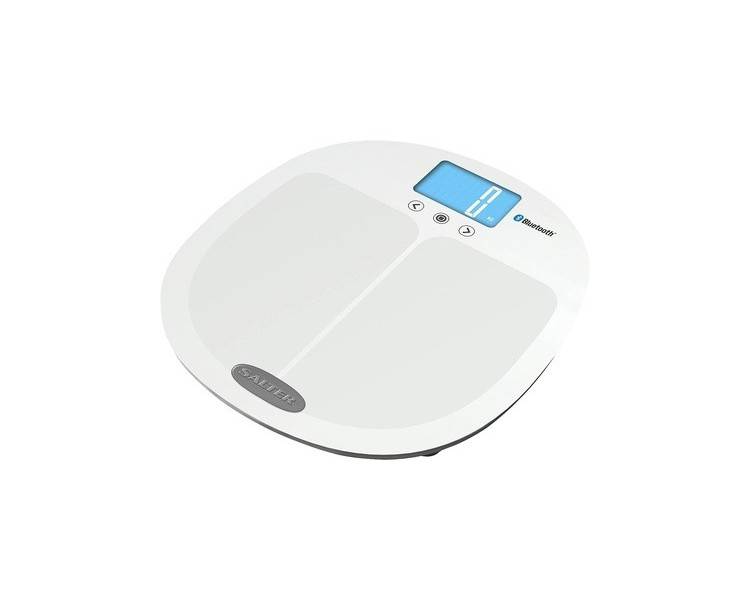 Salter 9192 WH3R Health Curve Bluetooth Smart Bathroom Analyser Scale - White