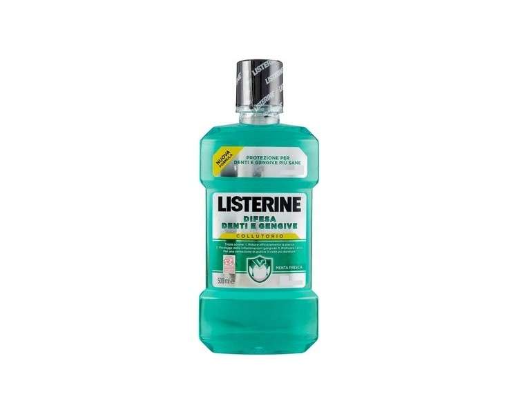 Listerine Teeth and Gum Defense Mouthwash 500ml