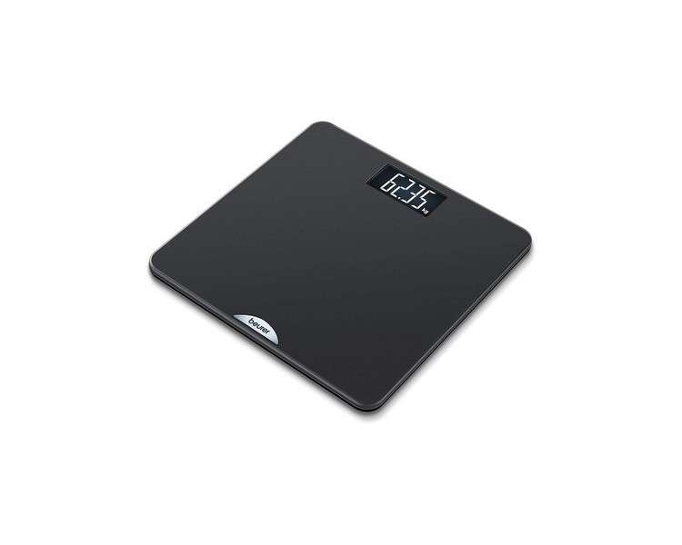 Beurer PS 240 Soft Grip Personal Scale with Illuminated Black Display - Black