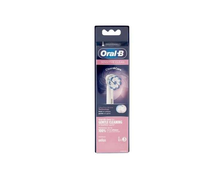 Oral-B Sensitive Clean Replacement Brush Heads for Electric Toothbrush