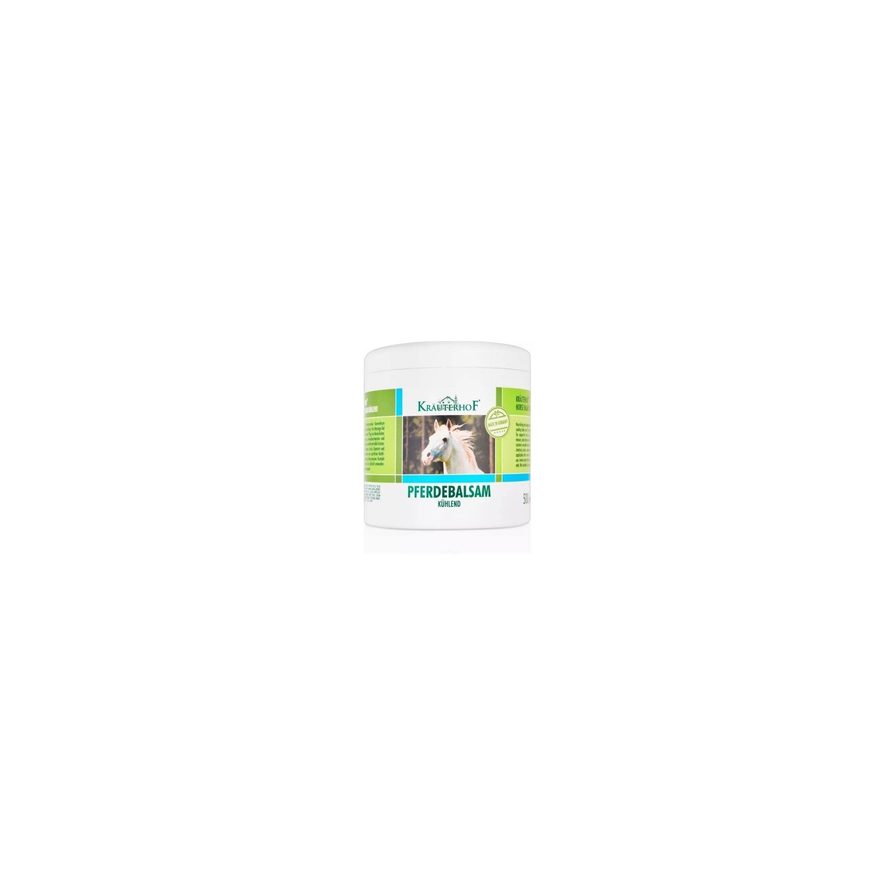 Kräuterhof Horse Balm Cools and Revitalizes with Herbal Extracts 500ml Tub