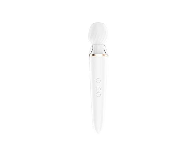 Satisfyer Double Wand-er Connect App XXL Massager Extra Strong Waterproof (IPX7) with App Control and Skin-Friendly Silicone