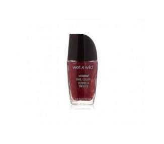 Wet 'n' Wild Wild Shine Nail Color Burgundy Frost 1 Count