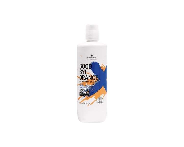 GOODBYE ORANGE Neutralizing Wash Shampoo Color Balancing for Unwanted Orange and Red Undertones 33.8oz