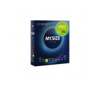 MY.SIZE PRO Condom Size 2 49mm 3 Pieces