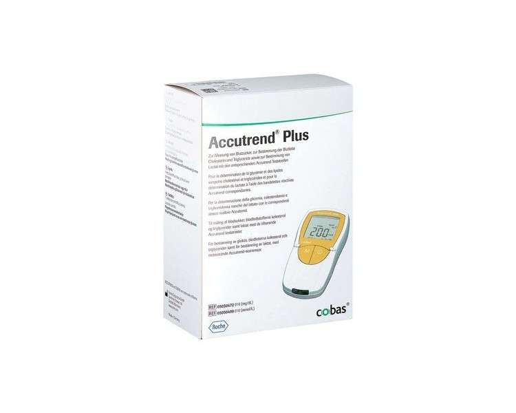 Accutrend Plus 4 Control Value Device mg/dl