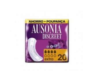 Ausonia Discreet Pads for Incontinence Extra 20 Units