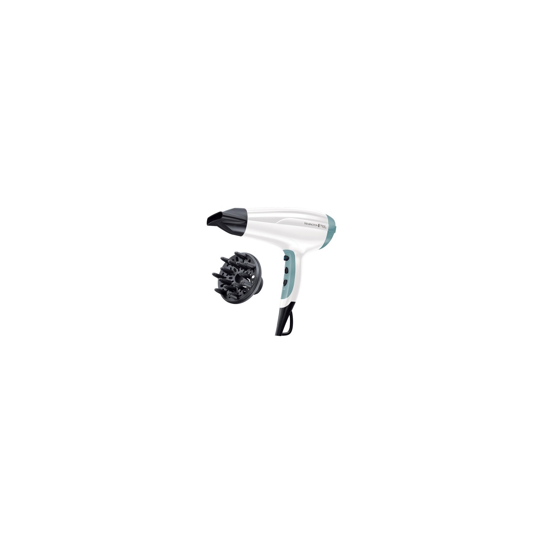 Remington Ionen Shine Therapy Hair Dryer D5216 & On The Go Compact and Powerful Hair Dryer Bundle (2000W, Worldwide Voltage 120/220-240V)