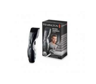 Remington Men's Beard Trimmer Set MB320C with Ceramic Coated Blades and 9 Length Settings - Black