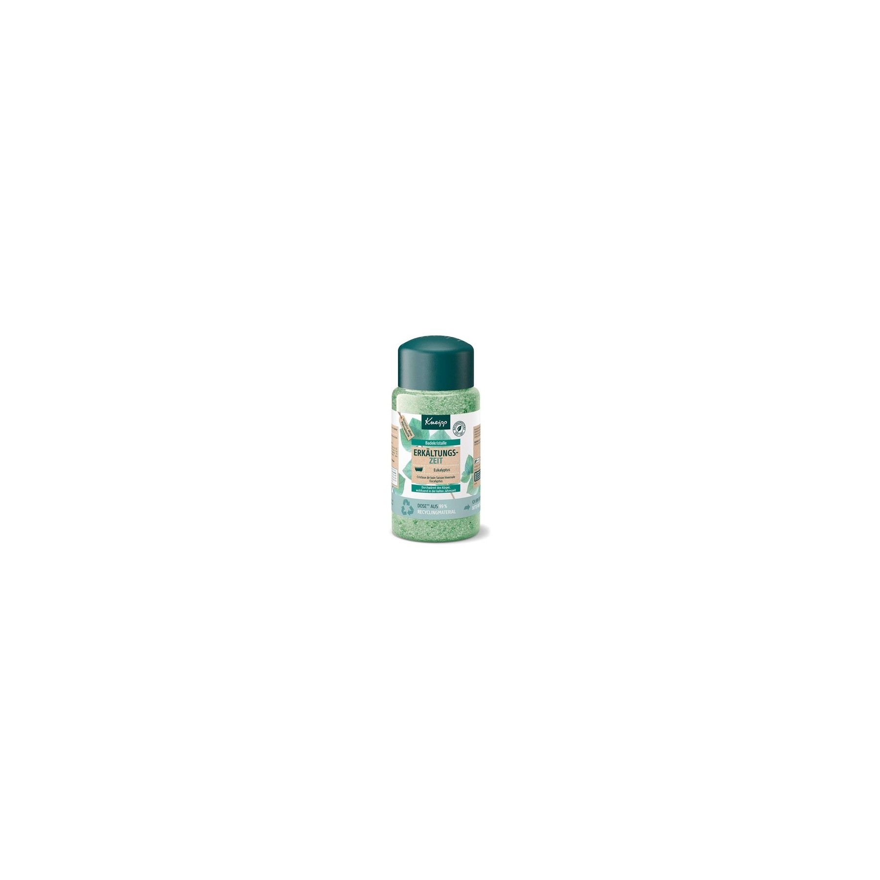 Kneipp Cold Season Bath Crystals with Eucalyptus and Mint Essential Oils 600g - Bulk Bath Salt Pack