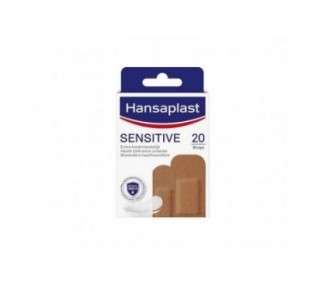 Hansaplast Sensitive Skin Tone Plasters Medium with Bacteria Shield