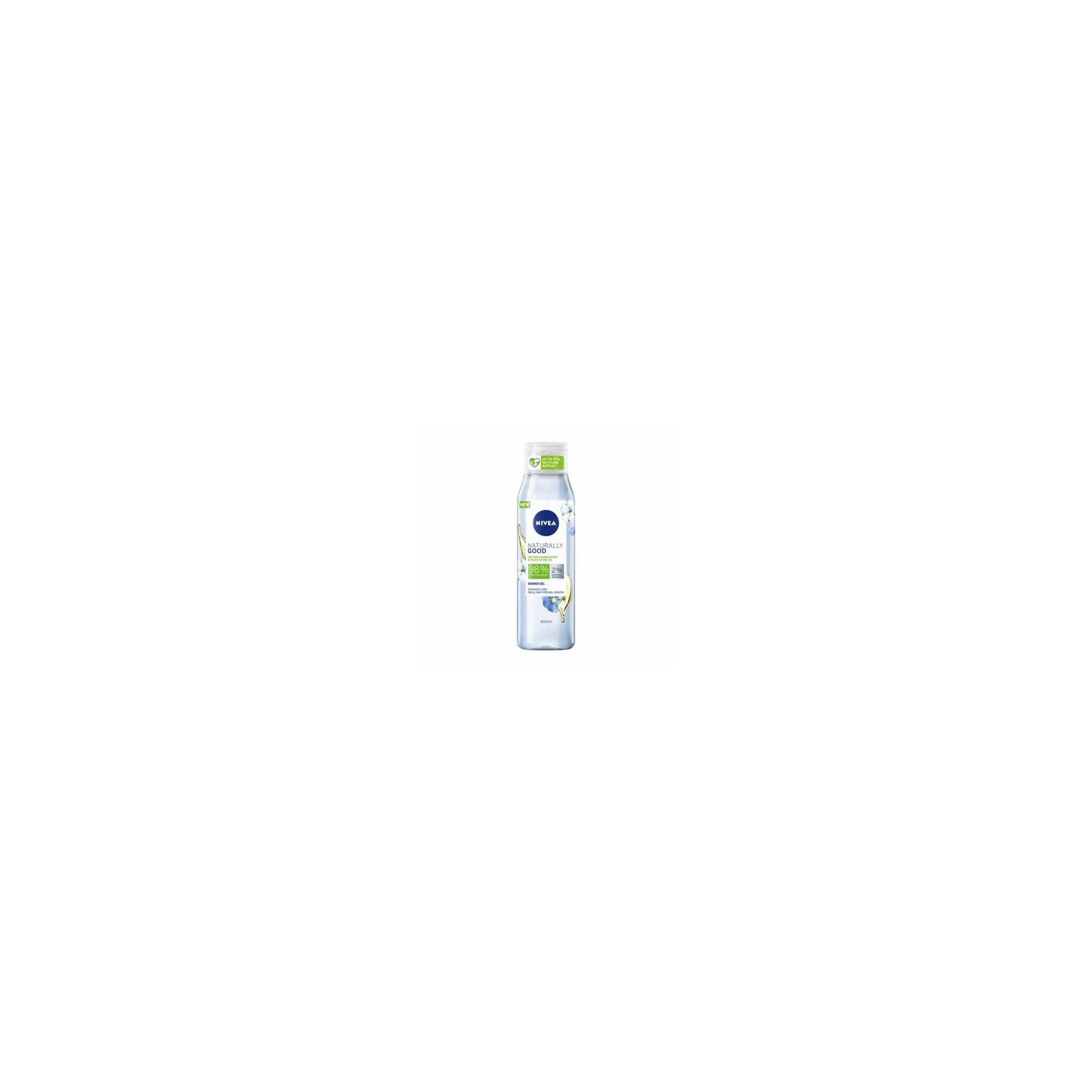Nivea Shower Naturally Good Cotton Flower 300ml