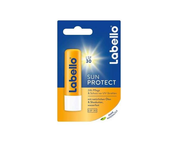 Labello Sun Protect Waterproof Lip Balm with SPF 30 4.8g