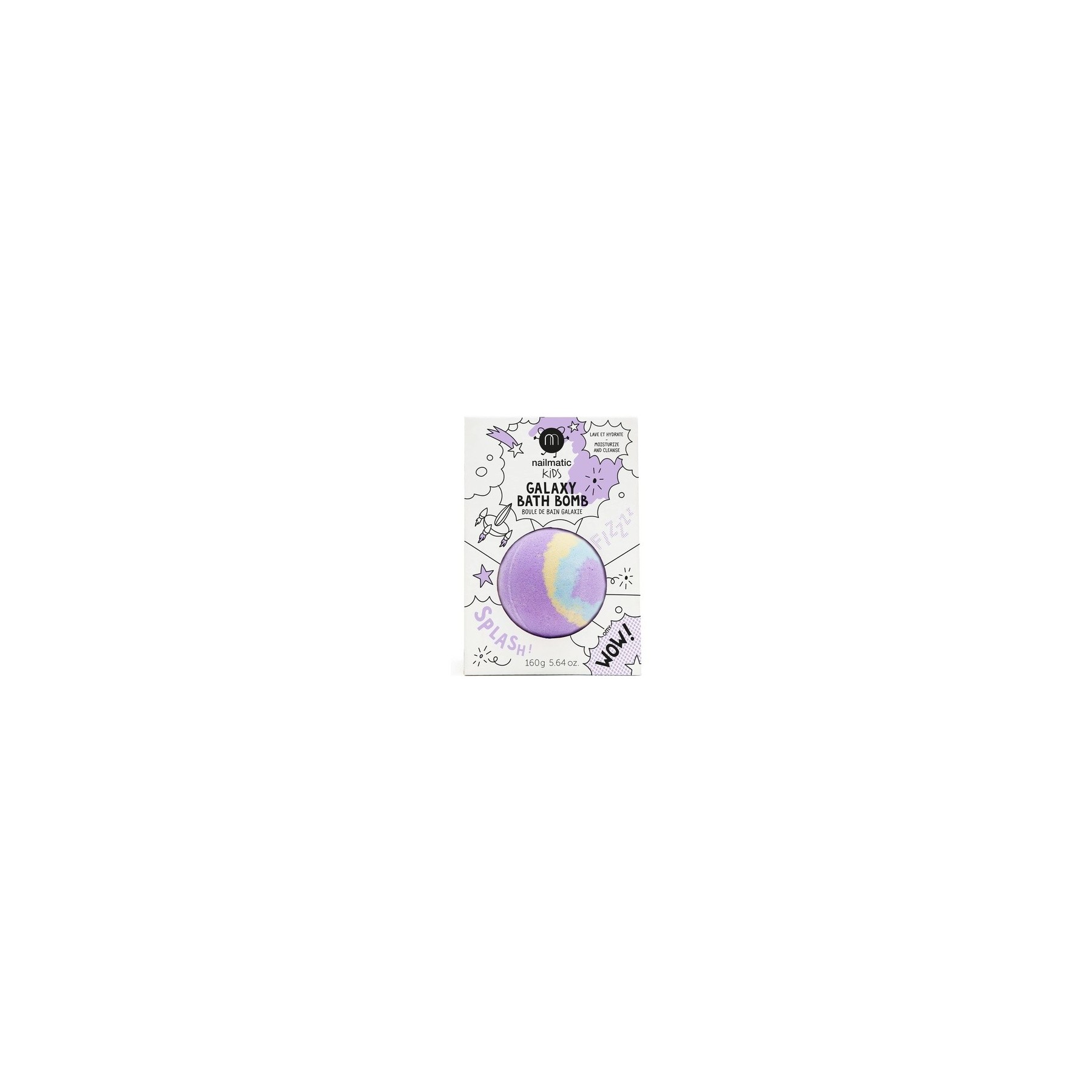 Nailmatic Kids Pulsar Bath Bomb Violet