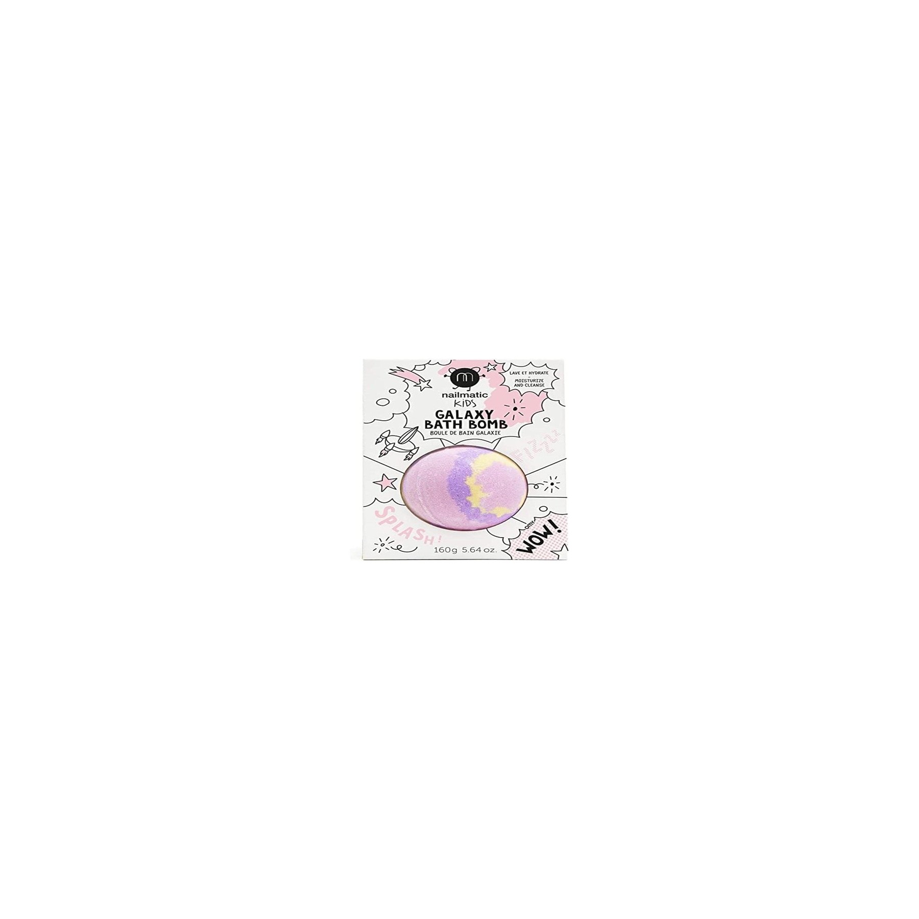 Nailmatic Kids Supernova Bath Bomb Pink