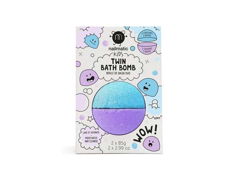 Nailmatic Duo Bath Bomb Blue/Violet
