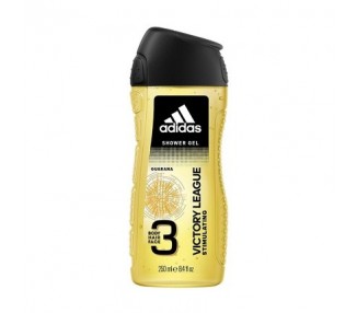 Adidas Victory League 3-in-1 Shower Gel for Body, Hair and Face 250ml