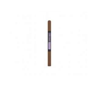 Maybelline Express Brow Duo Eyebrow Filling Natural Looking 2-in-1 Pencil Pen Plus Filling Powder Medium Brown 1 Count