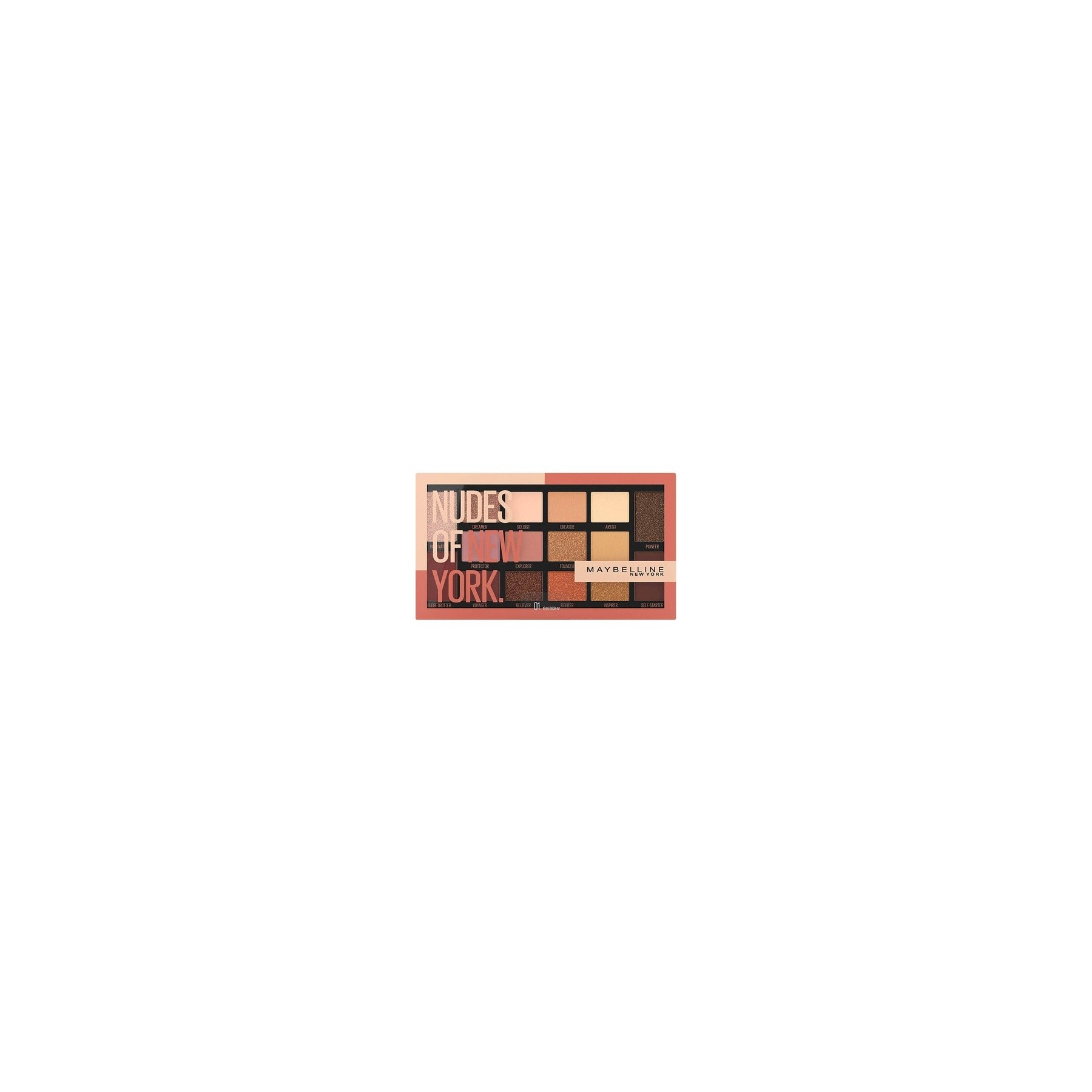 Maybelline New York The Nudes Palette Eyeshadow 16 Shades