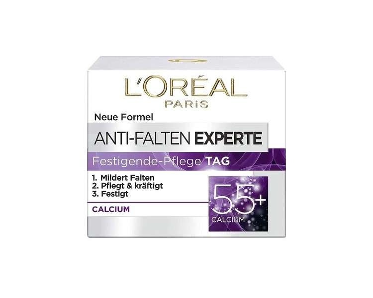 L'Oréal Paris Anti-Aging Moisturizing Face Cream with Calcium for Wrinkle Reduction 50ml