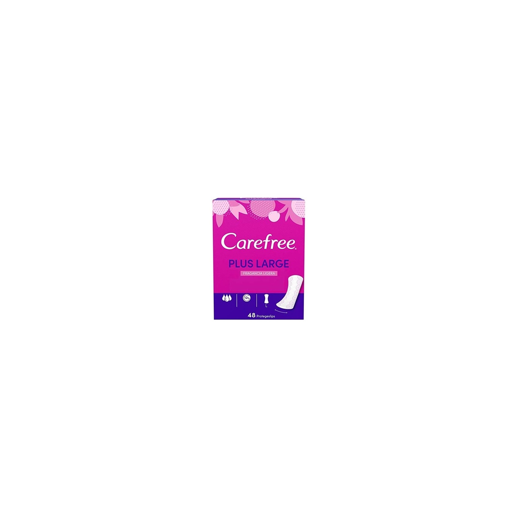 Carefree Salvaslip Plus Large Light Fragrance 48 Count 180g