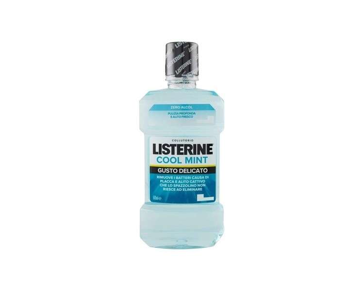 Listerine Mouthwash Cool Mint Delicate Taste 500ml