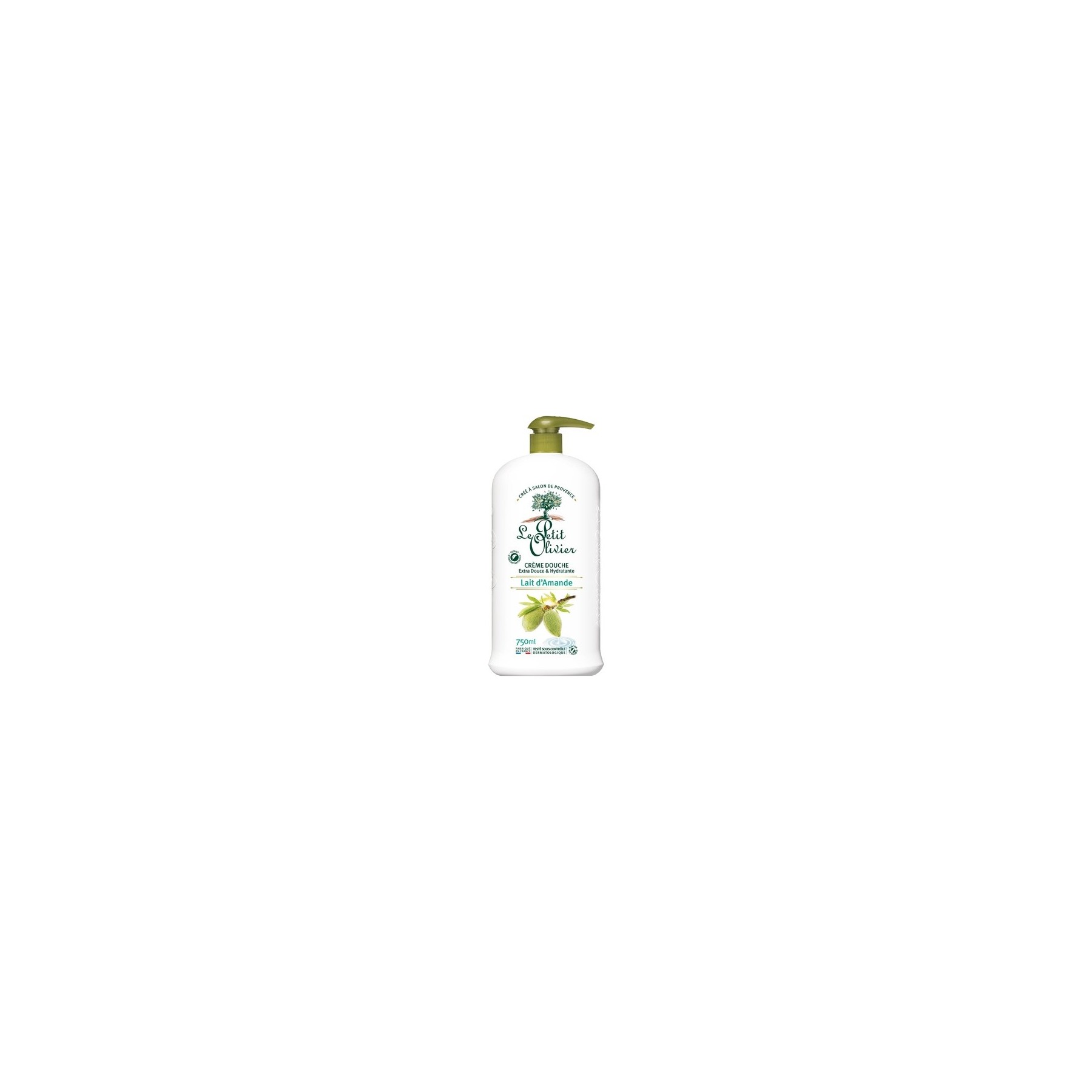 Creme Douche Lait Amande 750ml