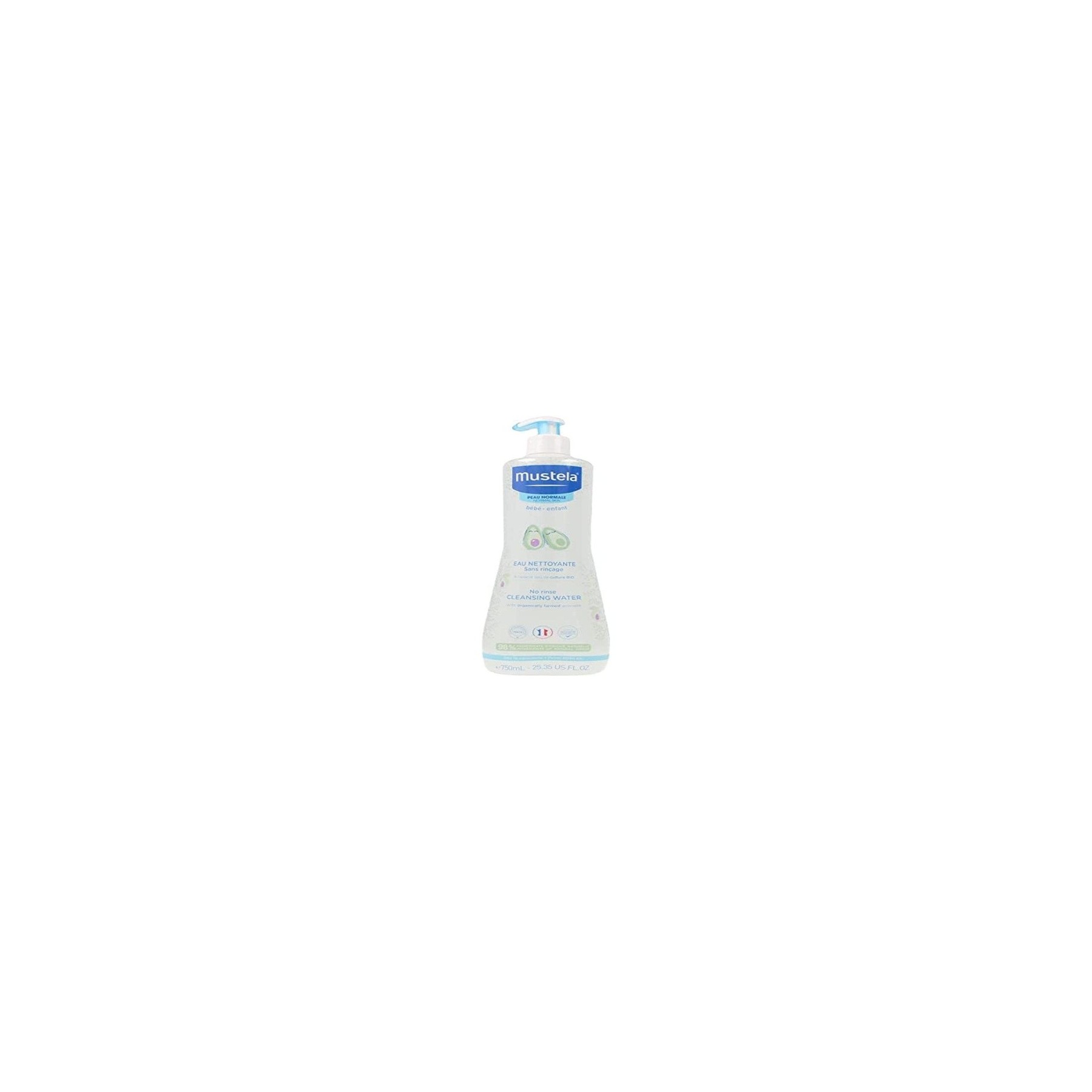 Mustela Baby Lotion Rinse-Free Cleansing Water