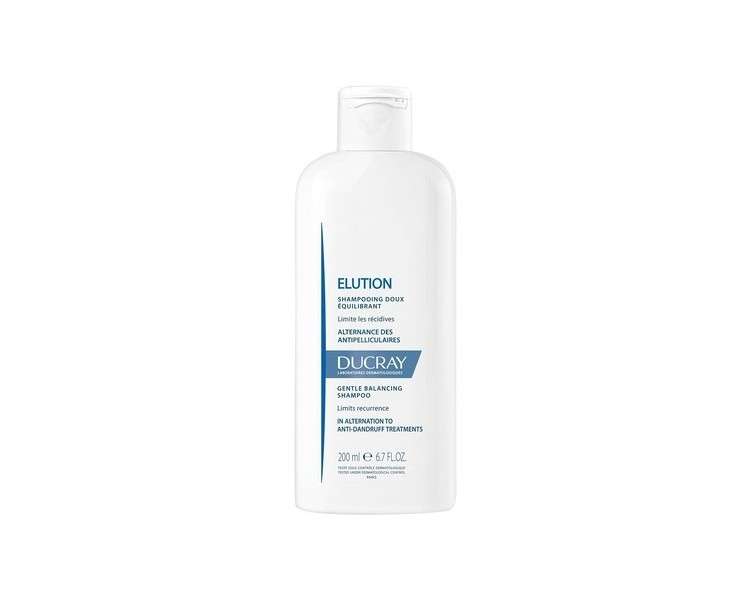 Ducray Elution Gentle Balancing Shampoo 200ml