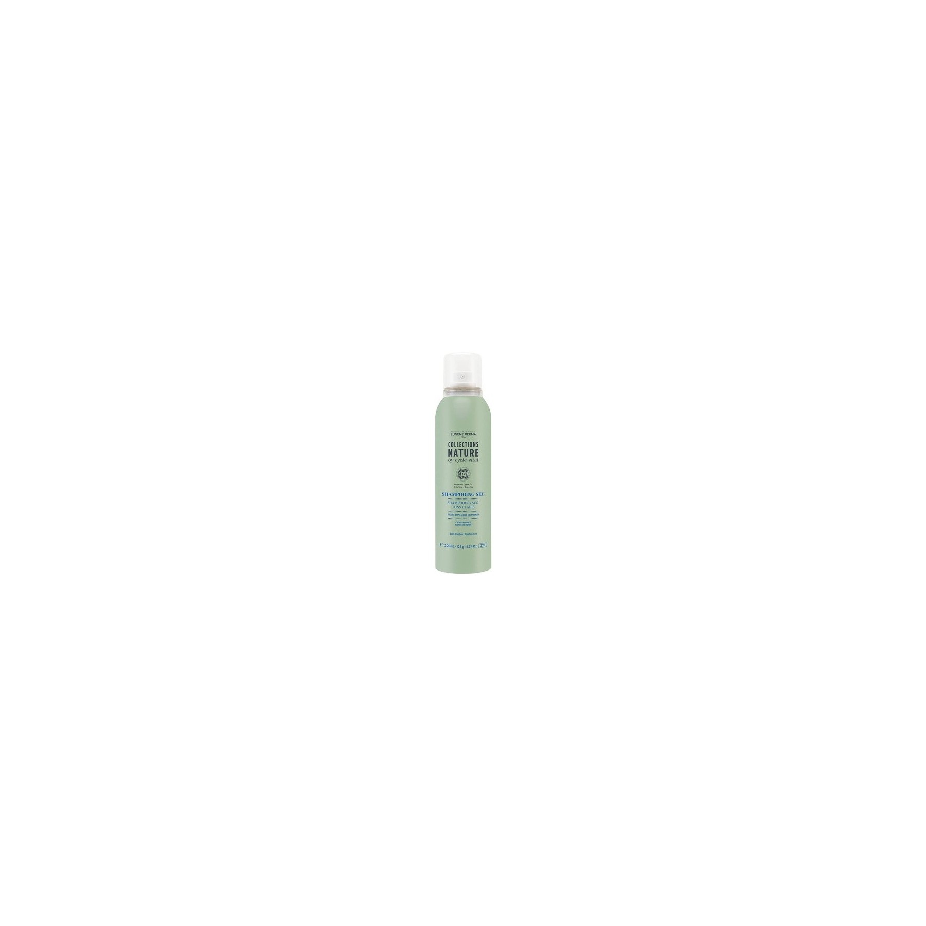 Eugène Perma Professional Collections Nature by Cycle Vital Moisturizing Shampoo for Light Tones Dry Shampoo