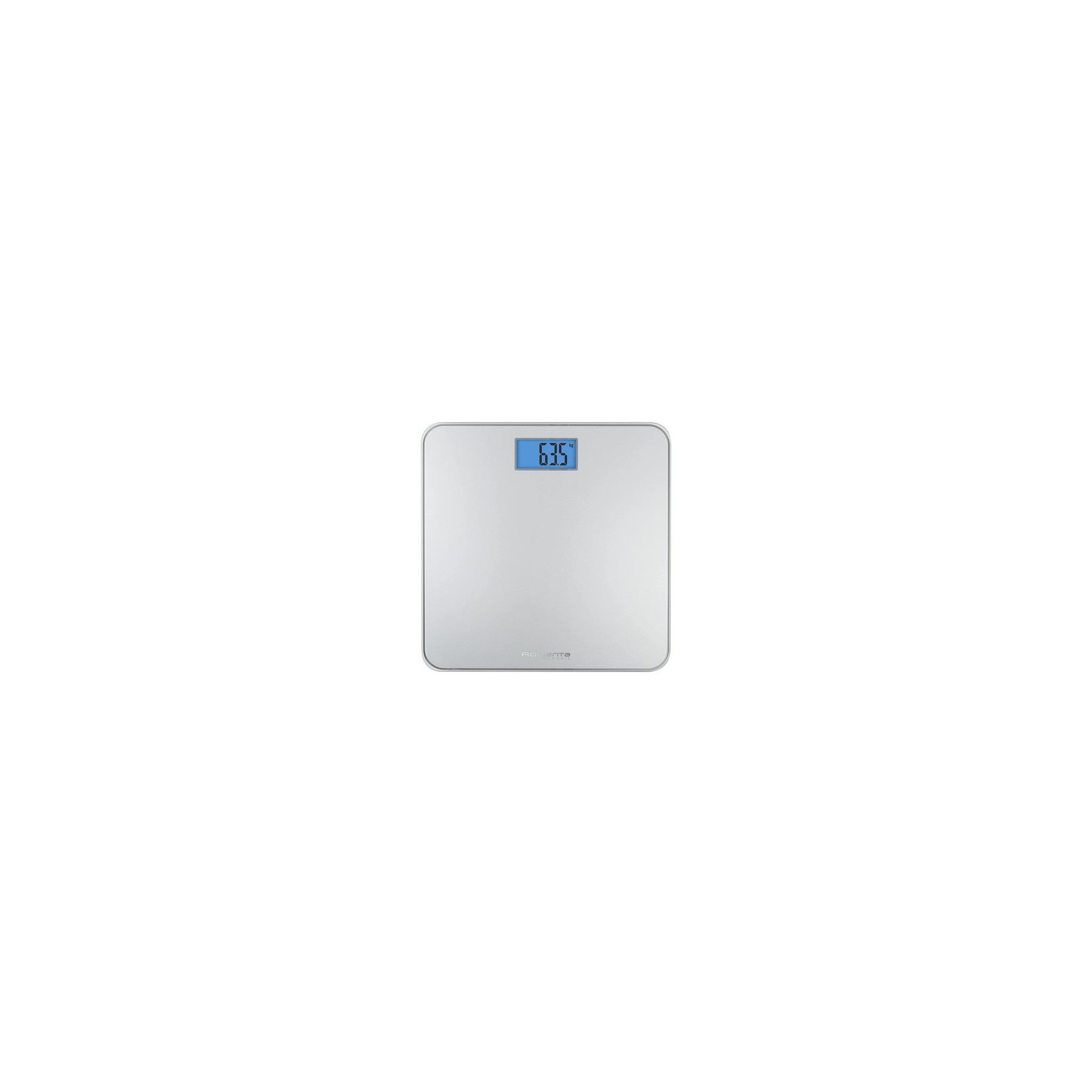 Rowenta Classic BS1500 Bathroom Scale with LCD Display 160kg Capacity Glass Platform - Silver