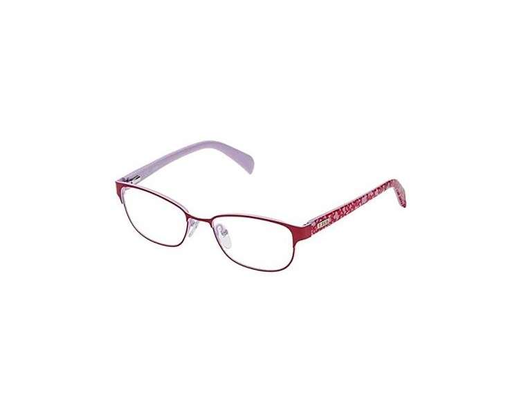 Tous Unisex Children S0350801 Prescription Eyeglass Frames Red 49mm