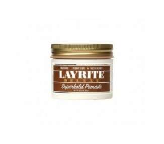 Layrite Superhold Pomade 120g Strong Hold Water Soluble Medium Shine
