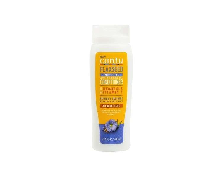 Cantu Flaxseed Smoothing Leave-in or Rinse Out Conditioner 400ml