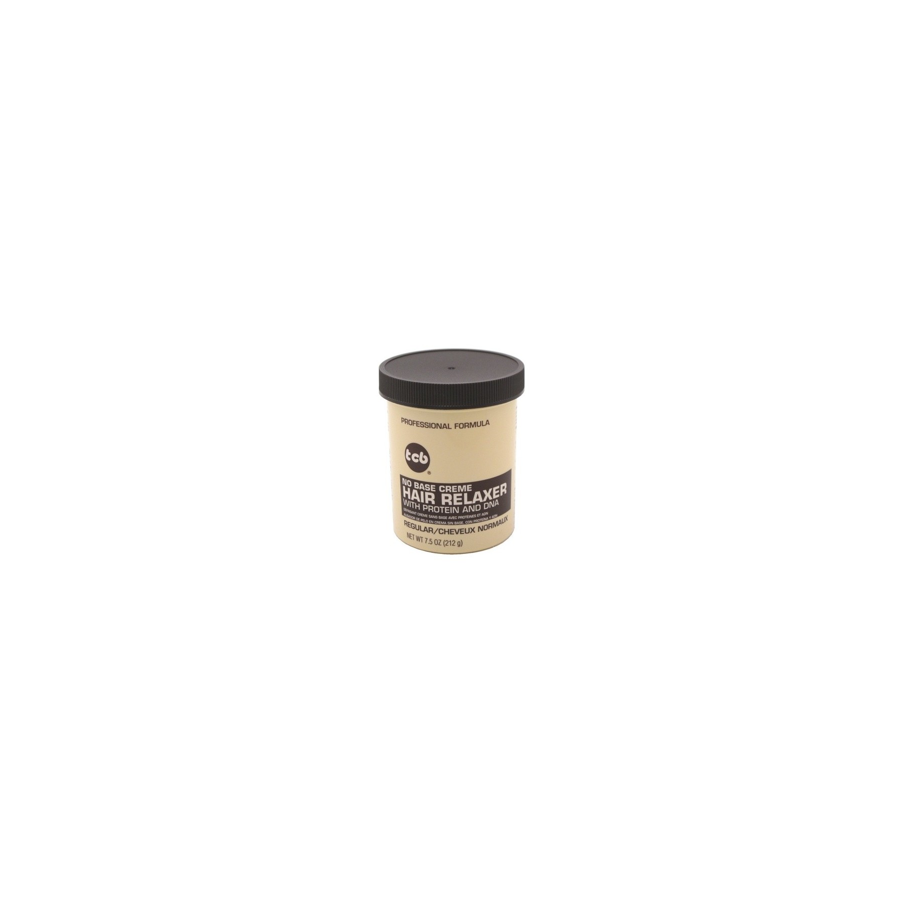 TCB No Base Hair Relaxer Creme Regular 7.5 Ounce