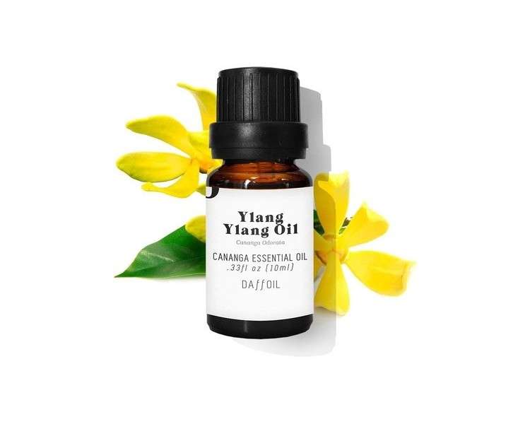 Daffoil Ylang Ylang Essential Oil 10ml Pure BIO 100% Natural Eco-Friendly Aromatherapy Humidifier