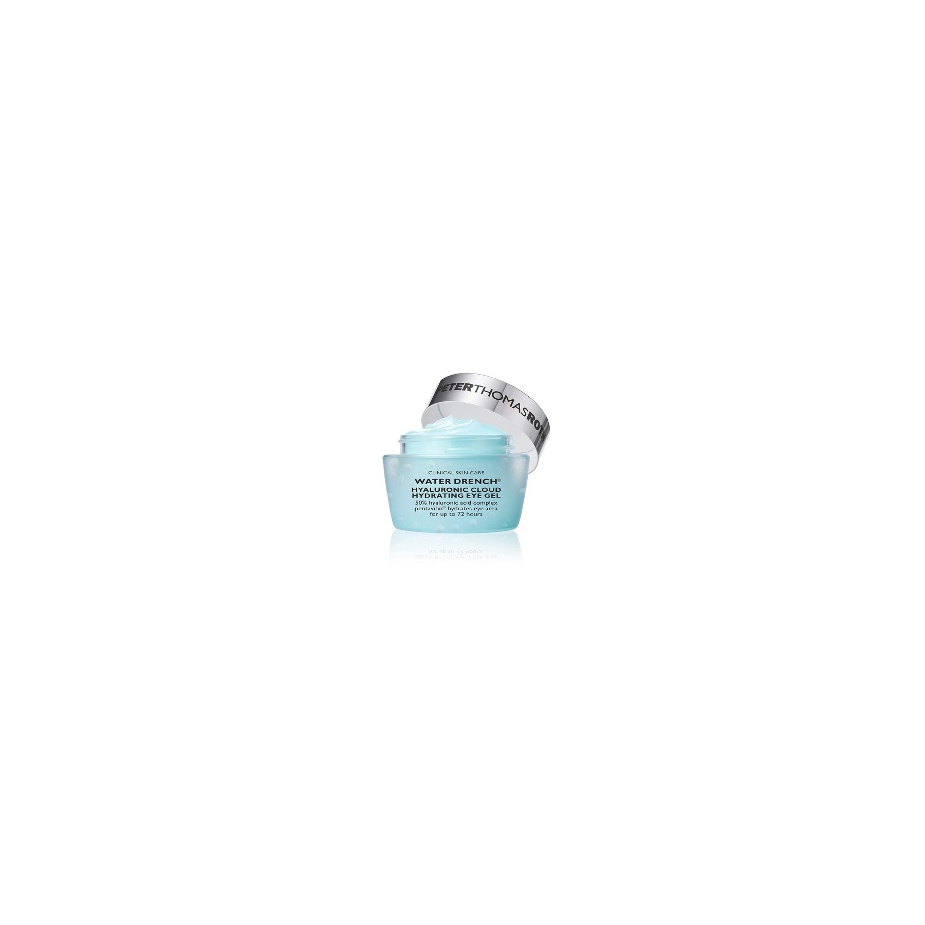 Peter Thomas Roth Water Drench Hyaluronic Cloud Hydrating Eye Gel with Caffeine for Fine Lines Wrinkles Under-Eye Puffiness and Dark Circles