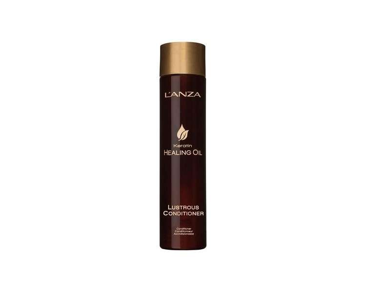 L'ANZA Keratin Healing Oil Shiny Conditioner for Damaged Hair 250ml - Hair Care Conditioner