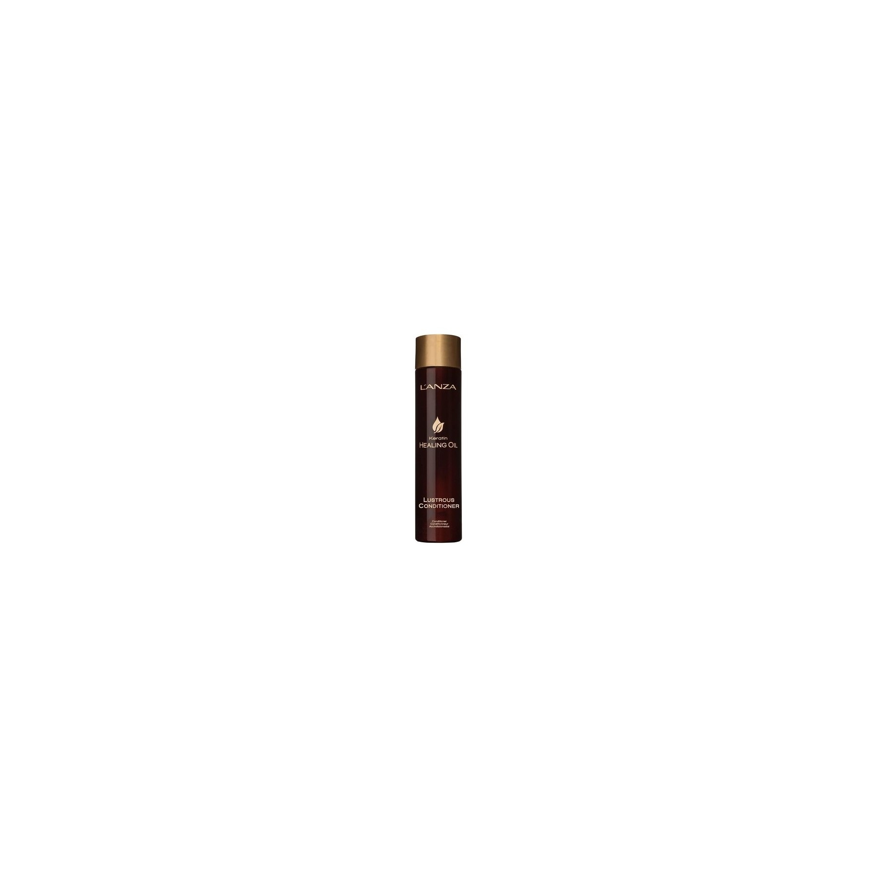 L'ANZA Keratin Healing Oil Shiny Conditioner for Damaged Hair 250ml - Hair Care Conditioner
