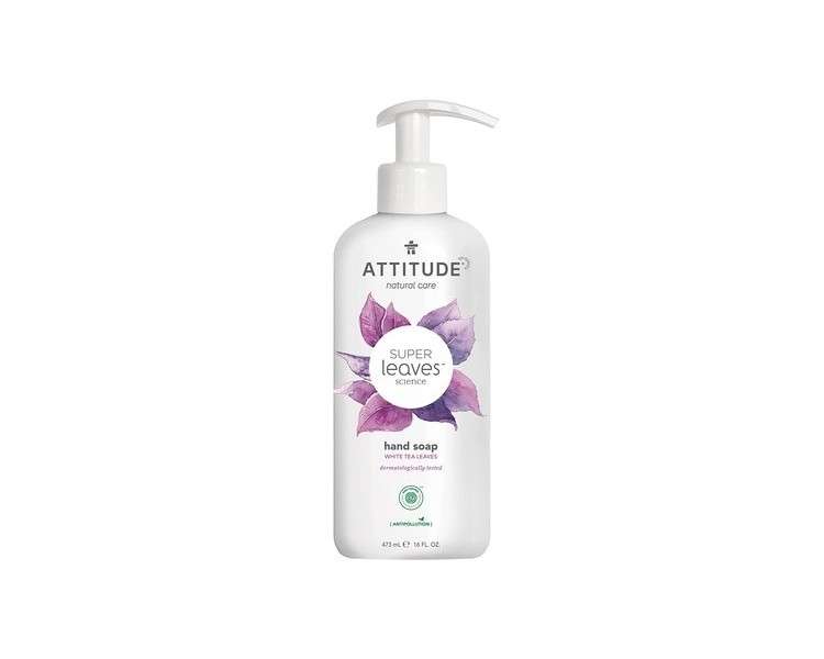 ATTITUDE Super Leaves Hand Soap with White Tea Leaf Extract 473ml