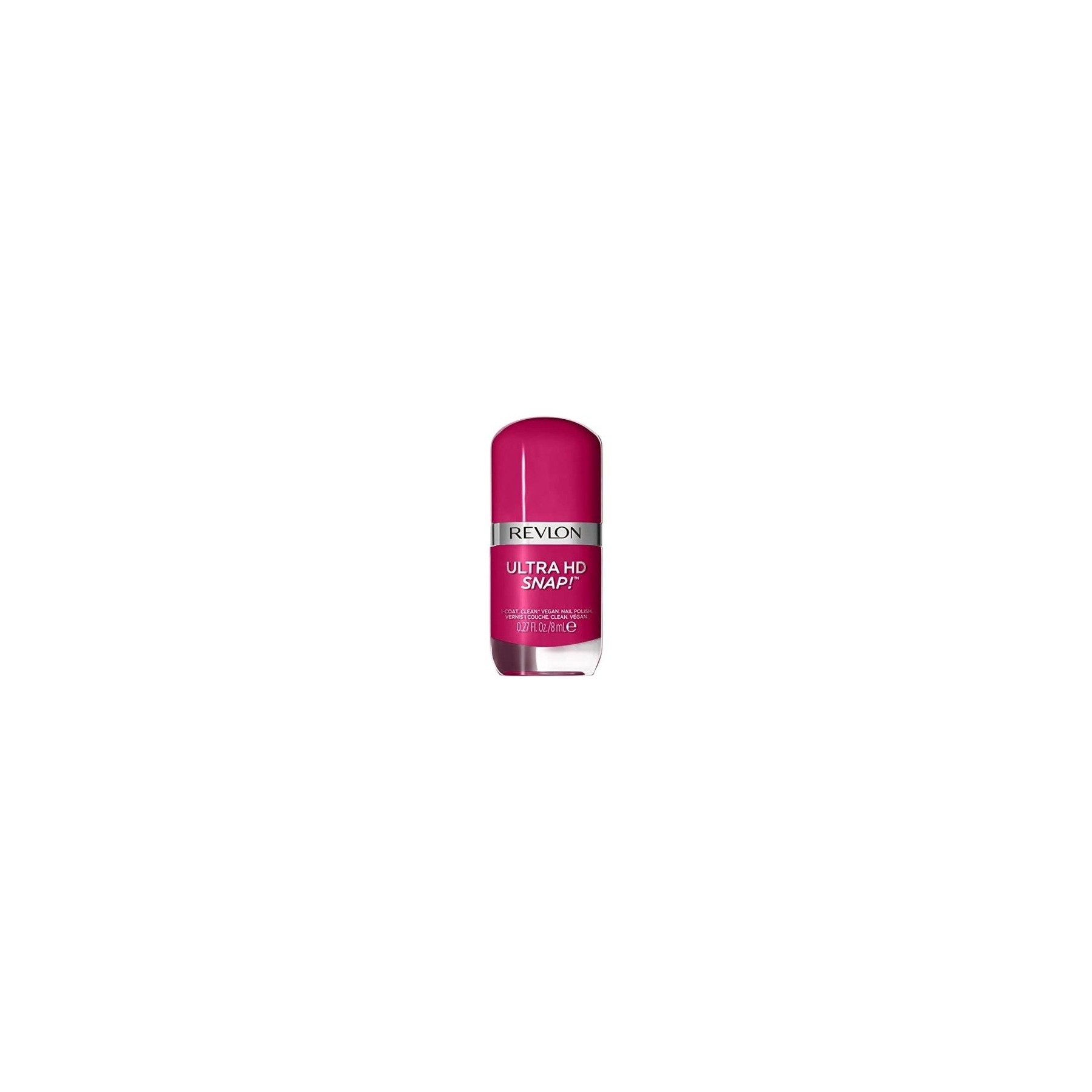 Revlon Ultra HD Snap Nail Polish Long Lasting Vegan Formula Quick Drying One-Coat Full Coverage Colour 8ml Berry Blissed