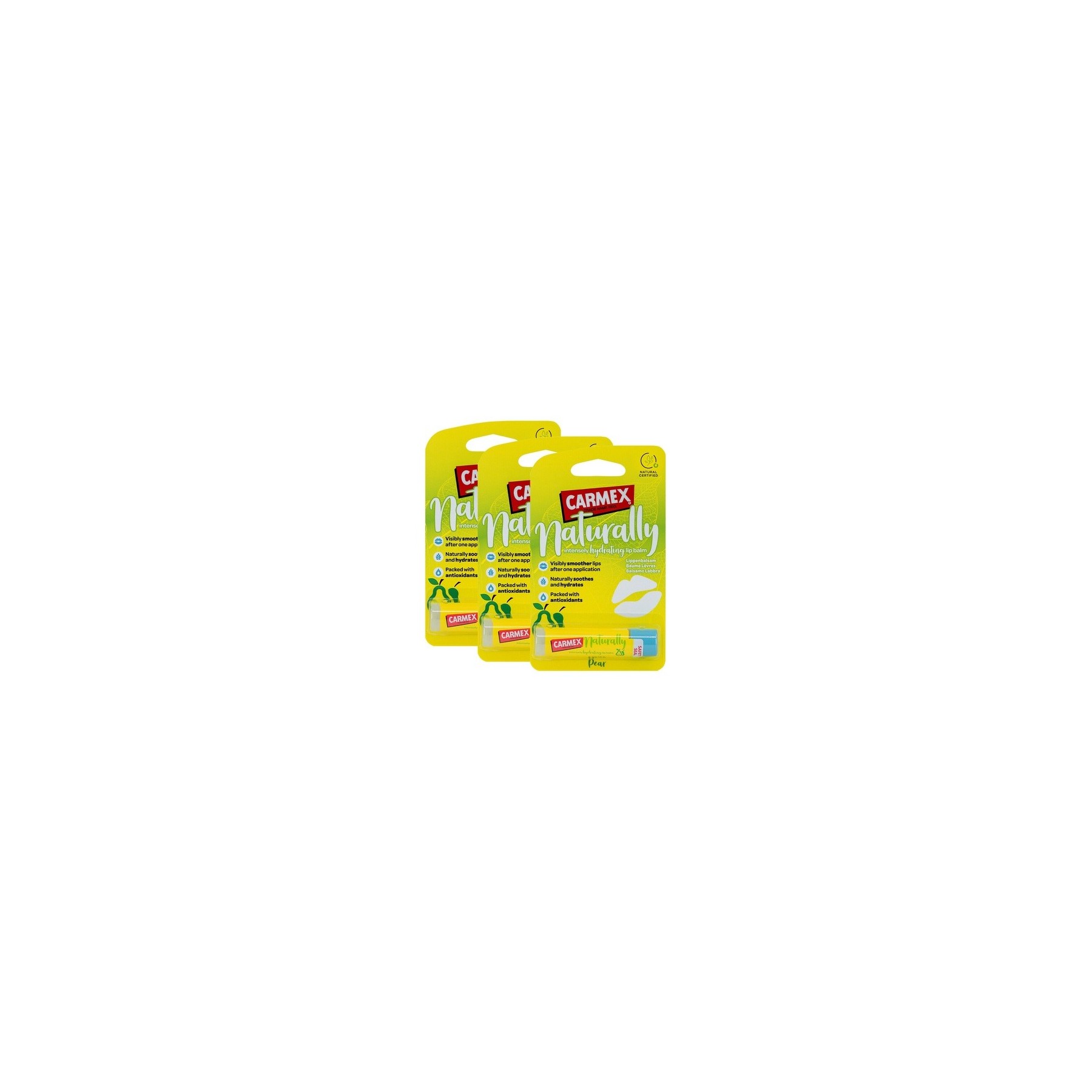 Carmex Naturally Pear Lip Balm – 4.25g