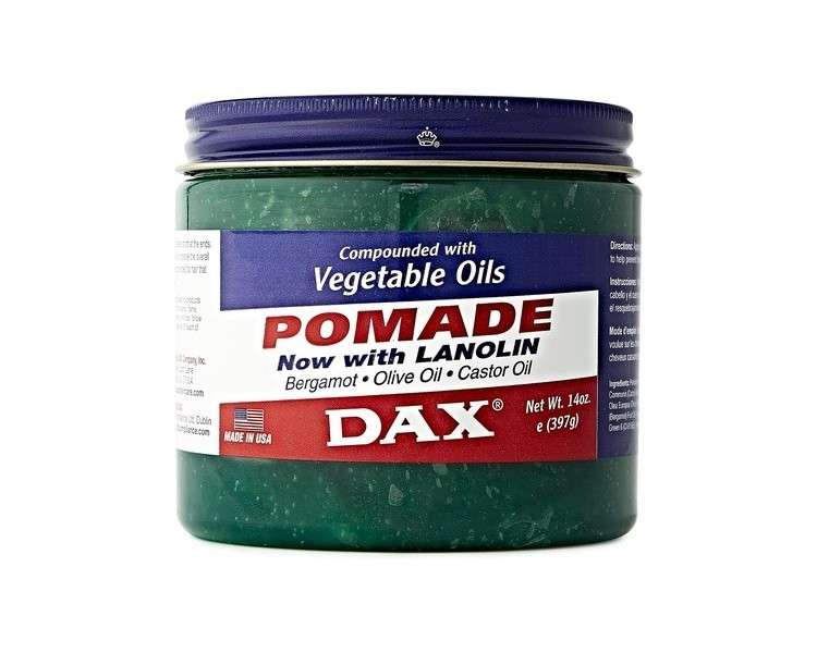 Dax Pomade Compounded with Vegetable Oils 14 oz 396.89 g