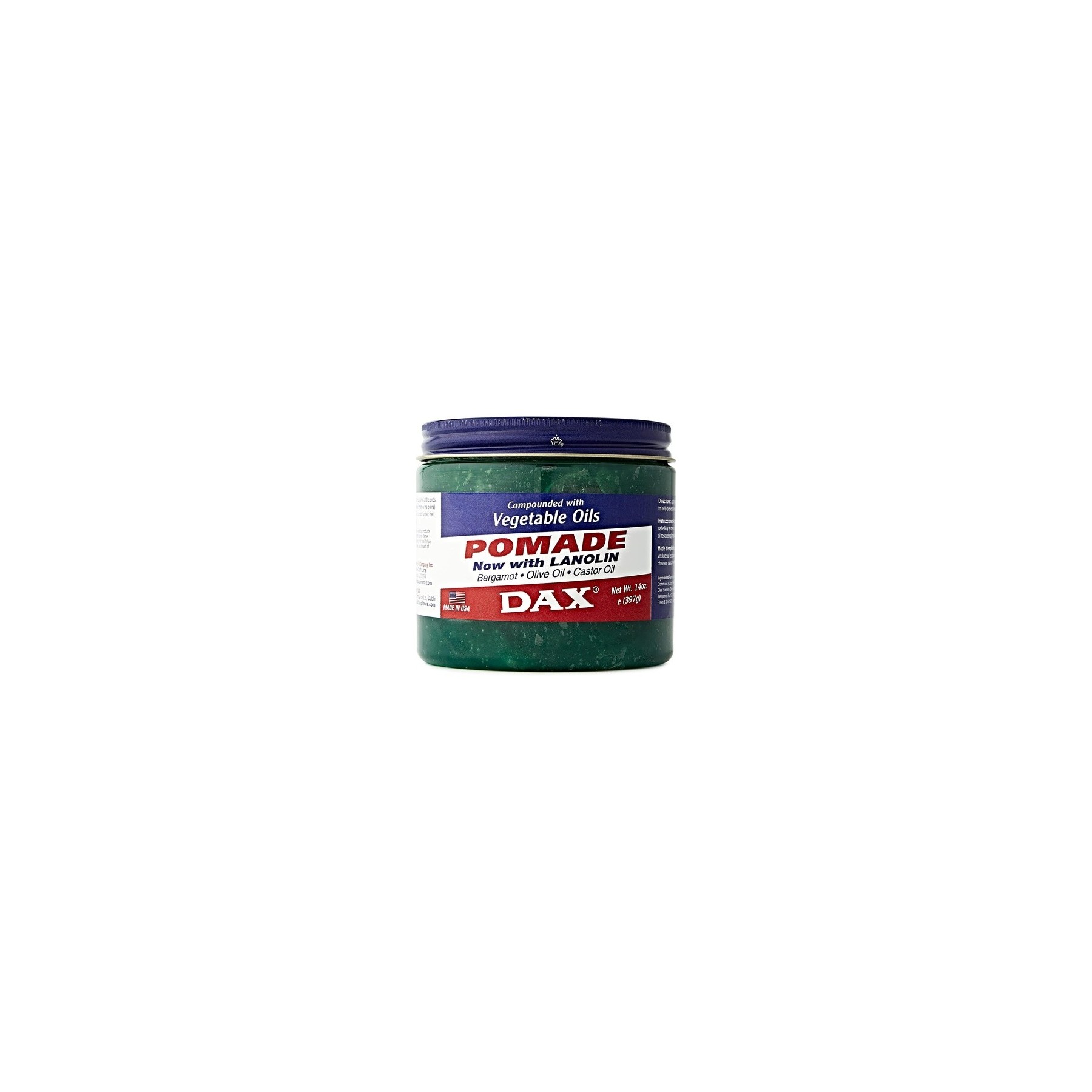 Dax Pomade Compounded with Vegetable Oils 14 oz 396.89 g