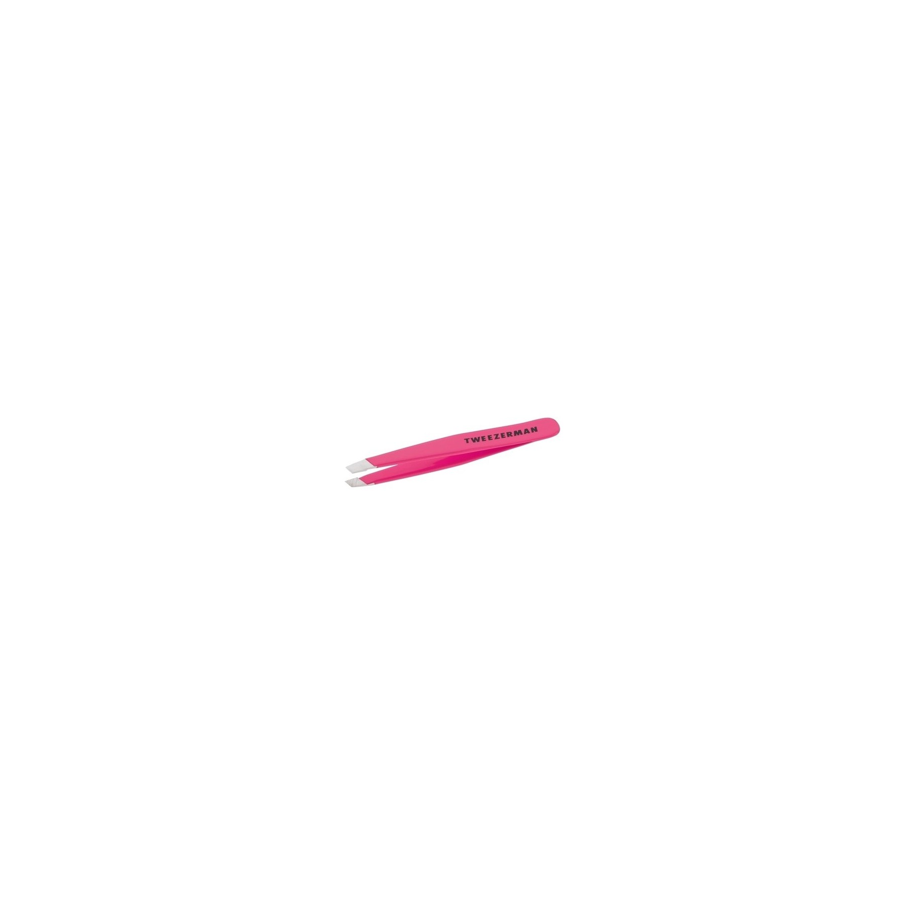 Tweezerman Mini Tweezer for Eyebrow Plucking Neon Pink
